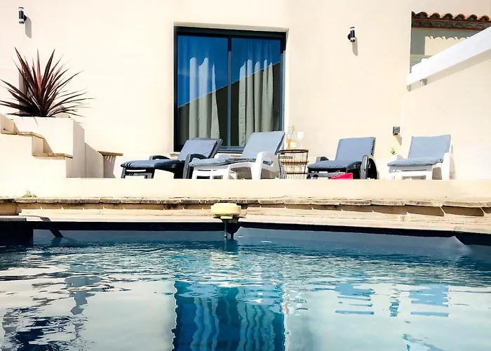 Belle Avec Piscine - Maison De Margaux Nyaraló Gruissan